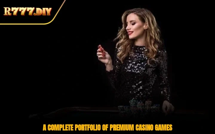 A complete portfolio of premium casino games