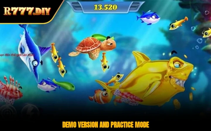 Demo version and practice mode