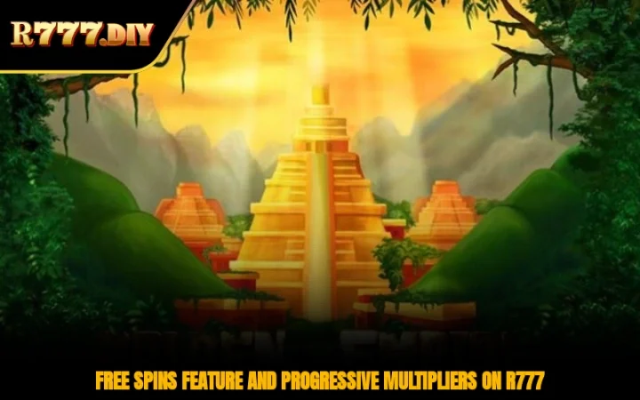 Free spins feature and progressive multipliers on R777