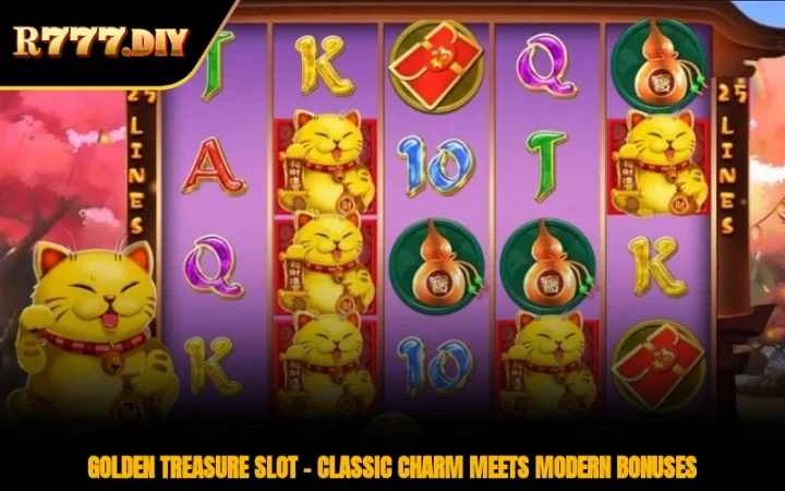 Golden Treasure Slot – Classic Charm Meets Modern Bonuses