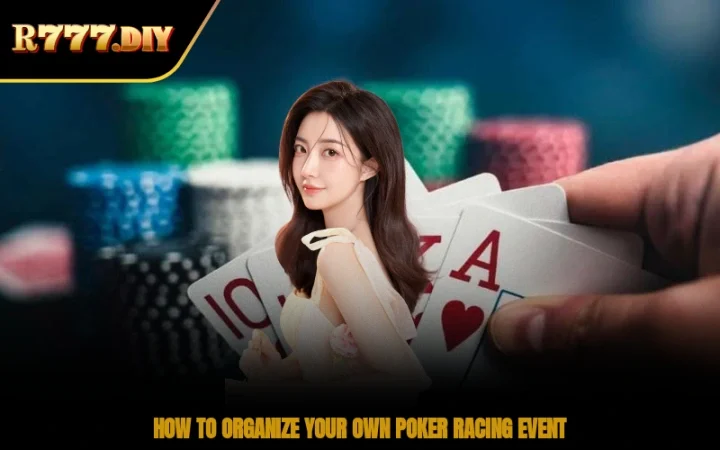 How to organize your own poker racing event