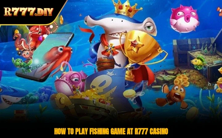 How to play fishing game at R777 casino