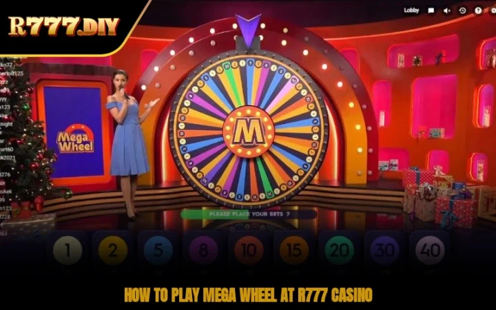How to play Mega Wheel at R777 Casino