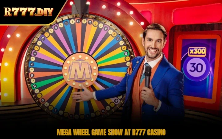 Mega Wheel Game Show At R777 Casino: Live Entertainment With Mega Wins