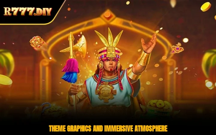 Theme graphics and immersive atmosphere
