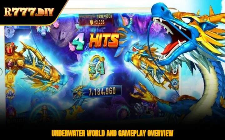 Underwater world and gameplay overview