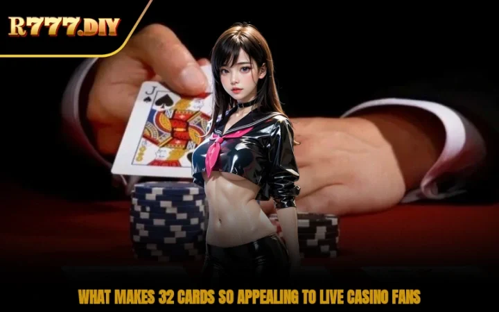 What makes 32 Cards so appealing to live casino fans