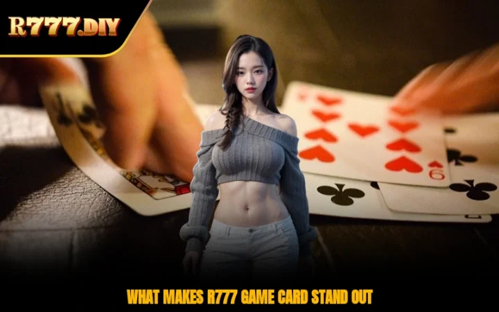 What makes R777 game card stand out