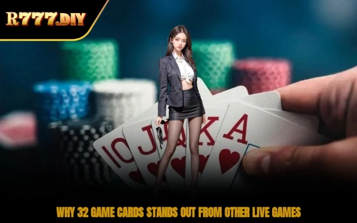Why 32 game cards stands out from other live games
