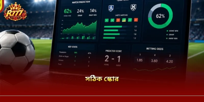 সঠিক স্কোর – ফুটবল বেটিংয়ের odds পড়া ও পর্যবেক্ষণের নির্দেশিকা