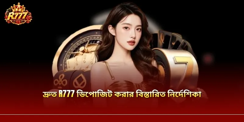 দ্রুত R777 ডিপোজিট করার বিস্তারিত নির্দেশিকা